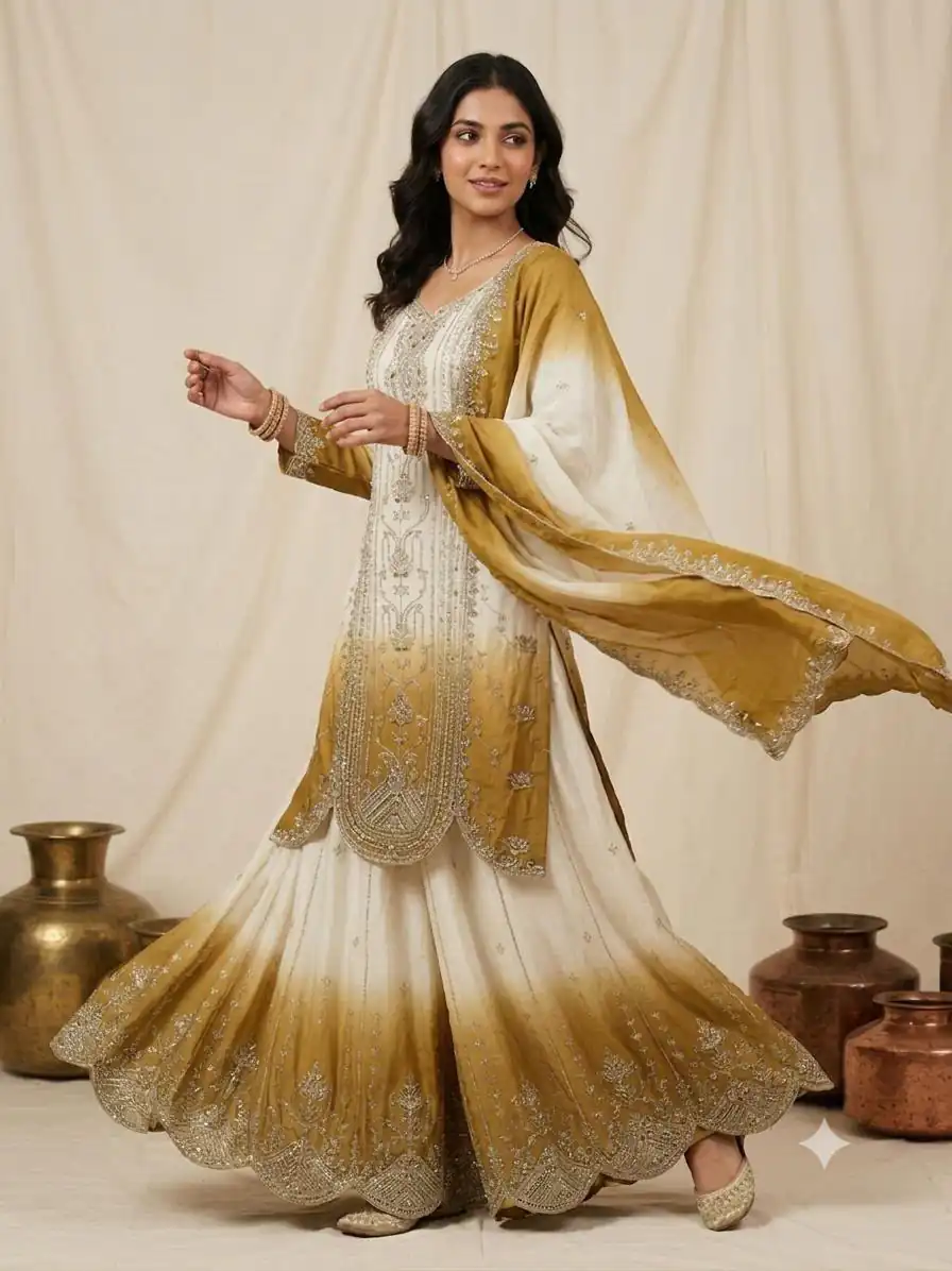 LG 2128 Mustered  in Star Georgette Embroidery Work Salwar Suit . Introductory Price ₹2399. Delivery 4-6 Working Days. Shop now. | Casual Suits, Jump Suits, Creative suits, Designer Suits, Palazzo Suits, Party Wear Suits, Patiala Suits, Salwar suit, Straight Suits