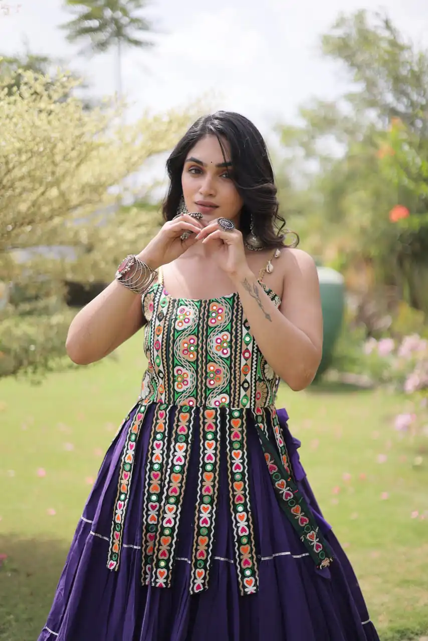 KA 5075 Purple Kora Cotton Lehenga Choli erfect for Wedding, Party, Haldi, Traditional Day, Makar Sankranti – . Special Price ₹2899. Delivery 4-6 Working | Bollywood Lehenga, Creative Lehenga, Designer Lehenga, Embroidered Lehenga, Lehenga, Party Wear Lehenga