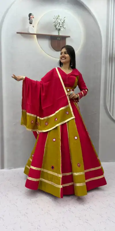 PC 599 Mustered Roman Silk Lehenga Choli Perfect for Wedding, Party, Eid, Reception, Durga Puja Available at ₹2899 only. Delivery 4-6 Working Days. Shop now. | Bollywood Lehenga, Creative Lehenga, Designer Lehenga, Embroidered Lehenga, Lehenga, Party Wear Lehenga