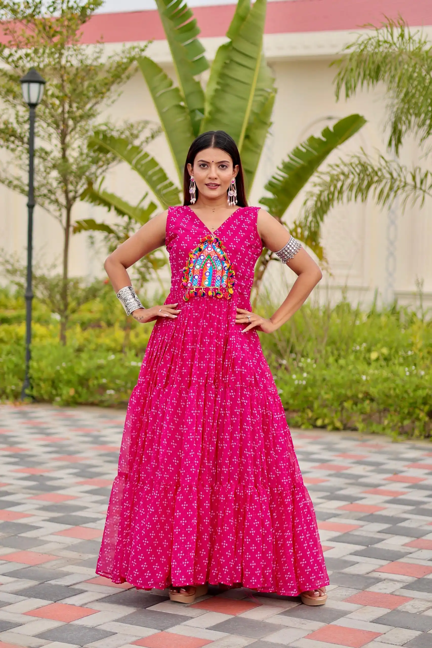 Ram 128 Pink| Faux Georgette Thread Work Gown Embroidery Work & Lace Work. Special Price ₹1749. Delivery 4-6 Working Days. Shop now. | Bollywood Gowns, Creative Gowns, Designer Gowns, Embroidered Gowns, Gowns, Party Wear Gowns