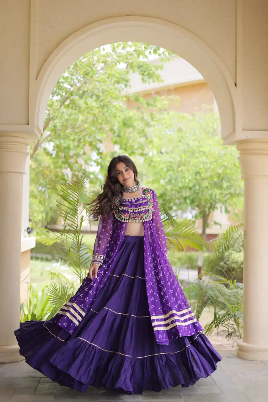 KA 5081 Purple| Faux Georgette Lehenga Choli with Embroidery Work & Lace Work. Special Price ₹3099. Delivery 4-6 Working Days. Shop now. | Bollywood Lehenga, Creative Lehenga, Designer Lehenga, Embroidered Lehenga, Lehenga, Party Wear Lehenga