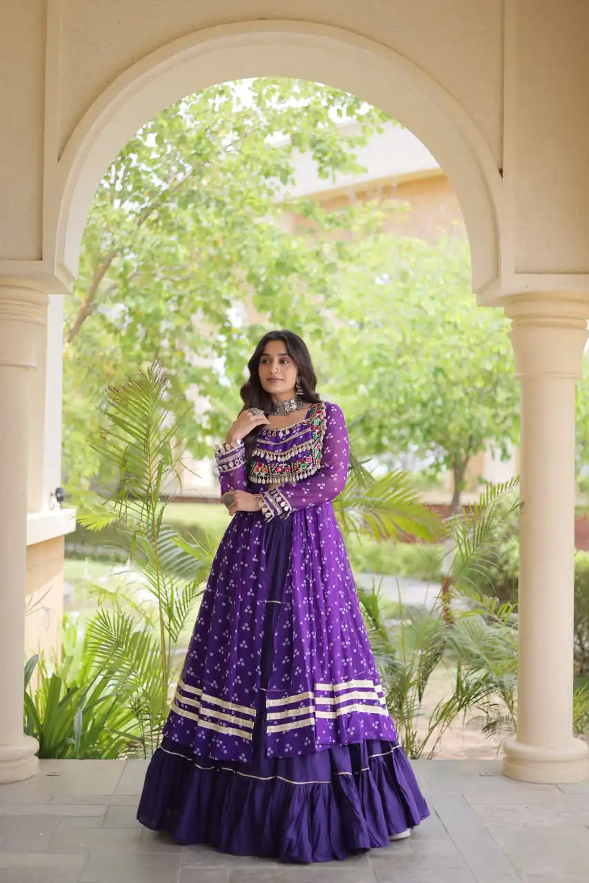 KA 5081 Purple| Faux Georgette Lehenga Choli with Embroidery Work & Lace Work. Special Price ₹3099. Delivery 4-6 Working Days. Shop now. | Bollywood Lehenga, Creative Lehenga, Designer Lehenga, Embroidered Lehenga, Lehenga, Party Wear Lehenga