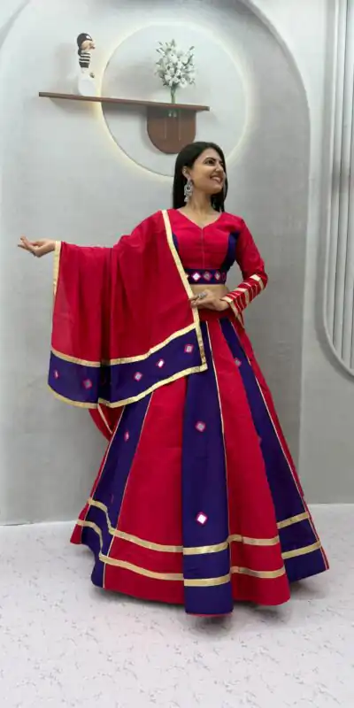 PC 599 Red Roman Silk Lehenga Choli Perfect for Wedding, Party, Eid, Reception, Durga Puja – . Available at ₹2899 only. Delivery 4-6 Working Days. Shop now. | Bollywood Lehenga, Creative Lehenga, Designer Lehenga, Embroidered Lehenga, Lehenga, Party Wear Lehenga