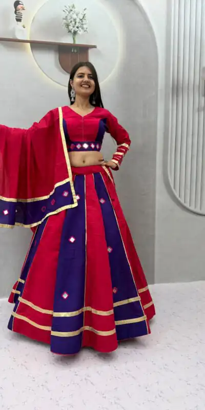 PC 599 Red Roman Silk Lehenga Choli Perfect for Wedding, Party, Eid, Reception, Durga Puja – . Available at ₹2899 only. Delivery 4-6 Working Days. Shop now. | Bollywood Lehenga, Creative Lehenga, Designer Lehenga, Embroidered Lehenga, Lehenga, Party Wear Lehenga