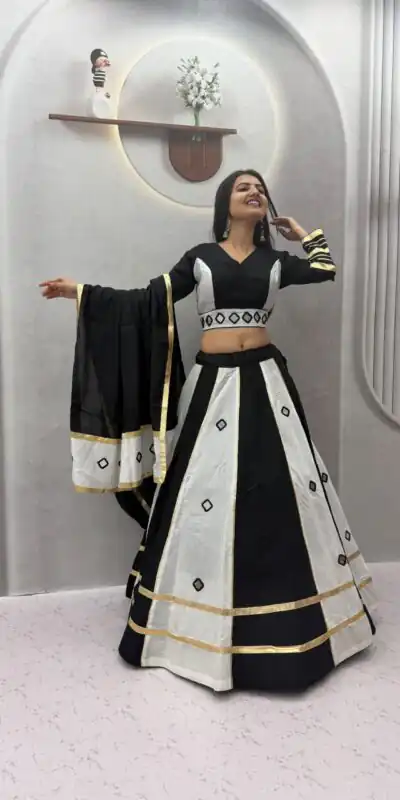 PC 599 White Roman Silk Lehenga Choli Perfect for Wedding, Party, Eid, Reception, Durga Puja Available at ₹2899 only. Delivery 4-6 Working Days. Shop now. | Bollywood Lehenga, Creative Lehenga, Designer Lehenga, Embroidered Lehenga, Lehenga, Party Wear Lehenga