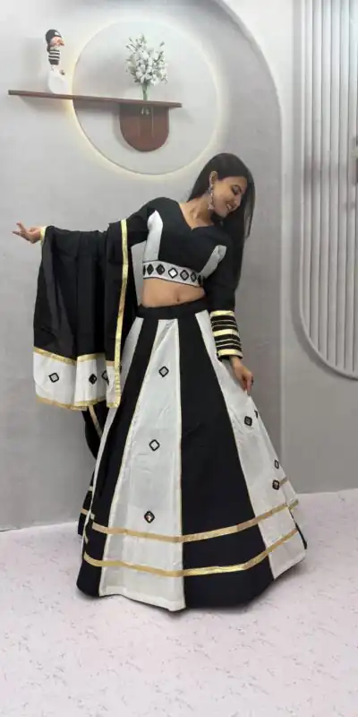 PC 599 White Roman Silk Lehenga Choli Perfect for Wedding, Party, Eid, Reception, Durga Puja Available at ₹2899 only. Delivery 4-6 Working Days. Shop now. | Bollywood Lehenga, Creative Lehenga, Designer Lehenga, Embroidered Lehenga, Lehenga, Party Wear Lehenga