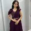 Ram 193 Wine | Faux Georgette Lehenga Choli with Embroidery Work & Lace Work. Special Price ₹2149. Delivery 4-6 Working Days. Shop now. | Bollywood Lehenga, Creative Lehenga, Designer Lehenga, Embroidered Lehenga, Lehenga, Party Wear Lehenga