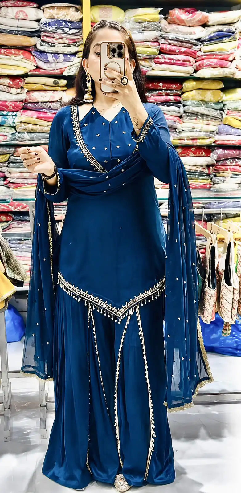 JF 054 Blue Color Roman Silk Salwar Suit with Embroidery Work. Available at ₹2399 only. Delivery 4-6 Working Days. Shop now. | Casual Suits, Jump Suits, Creative suits, Designer Suits, Palazzo Suits, Party Wear Suits, Patiala Suits, Salwar suit, Straight Suits