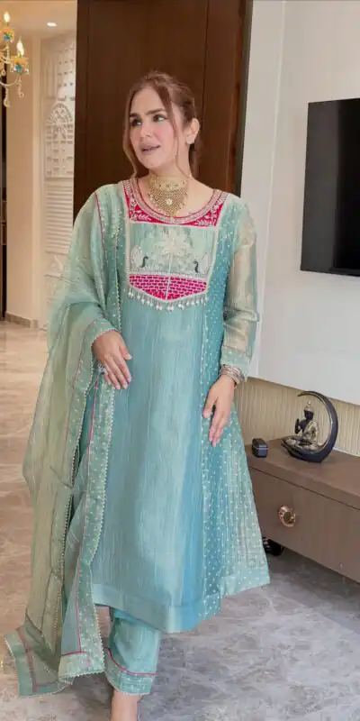 WW 1281 Blue in Salsa Silk Embroidery Work & Sequins Work Salwar Suit . Get it for ₹2899. Delivery 4-6 Working Days. Shop now. | Casual Suits, Jump Suits, Creative suits, Designer Suits, Palazzo Suits, Party Wear Suits, Patiala Suits, Salwar suit, Straight Suits