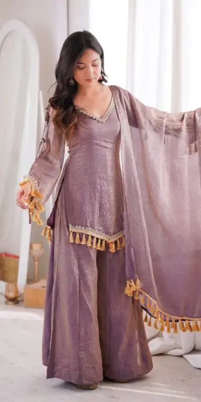 SRK 5357 Lavender Doremon Crush Salwar Suit Perfect for Wedding, Party, Traditional Day, Baisakhi, Karwa Chauth – . Exclusive Offer ₹2099. Delive | Casual Suits, Jump Suits, Creative suits, Designer Suits, Palazzo Suits, Party Wear Suits, Patiala Suits, Salwar suit, Straight Suits