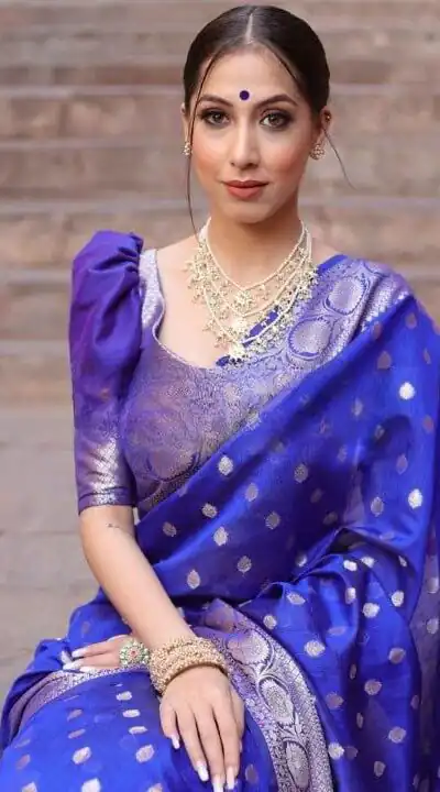 KP 7000 Blue Soft Lichi Silk Cloth Saree Perfect for Wedding, Party, Family Gatherings, Sangeet, Ethnic Day – . Festive Deal ₹1549. Delivery 4-6 Working | Creative Sarees, Bollywood Sarees, Designer Sarees, Embroidered Sarees, Ethnic Saree, Modern Digital sarees, Party Wear Sarees, Sarees