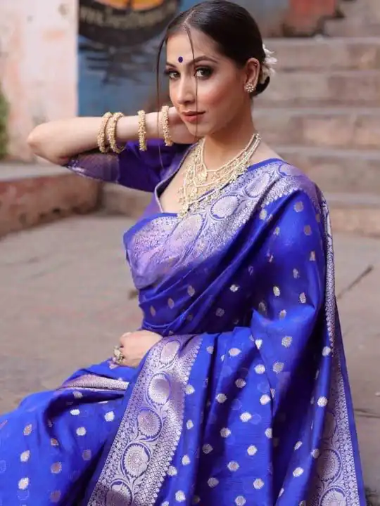 KP 7000 Blue Soft Lichi Silk Cloth Saree Perfect for Wedding, Party, Family Gatherings, Sangeet, Ethnic Day – . Festive Deal ₹1549. Delivery 4-6 Working | Creative Sarees, Bollywood Sarees, Designer Sarees, Embroidered Sarees, Ethnic Saree, Modern Digital sarees, Party Wear Sarees, Sarees