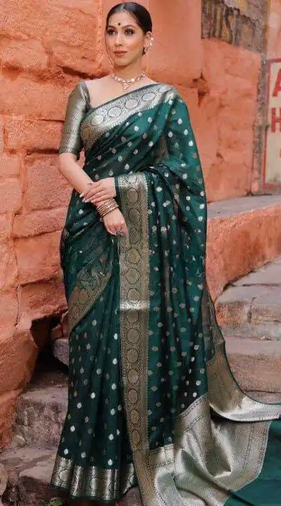 KP 7000 Green Soft Lichi Silk Cloth Saree Perfect for Wedding, Party, Family Gatherings, Sangeet, Ethnic Day – . Festive Deal ₹1549. Delivery 4-6 Working | Creative Sarees, Bollywood Sarees, Designer Sarees, Embroidered Sarees, Ethnic Saree, Modern Digital sarees, Party Wear Sarees, Sarees