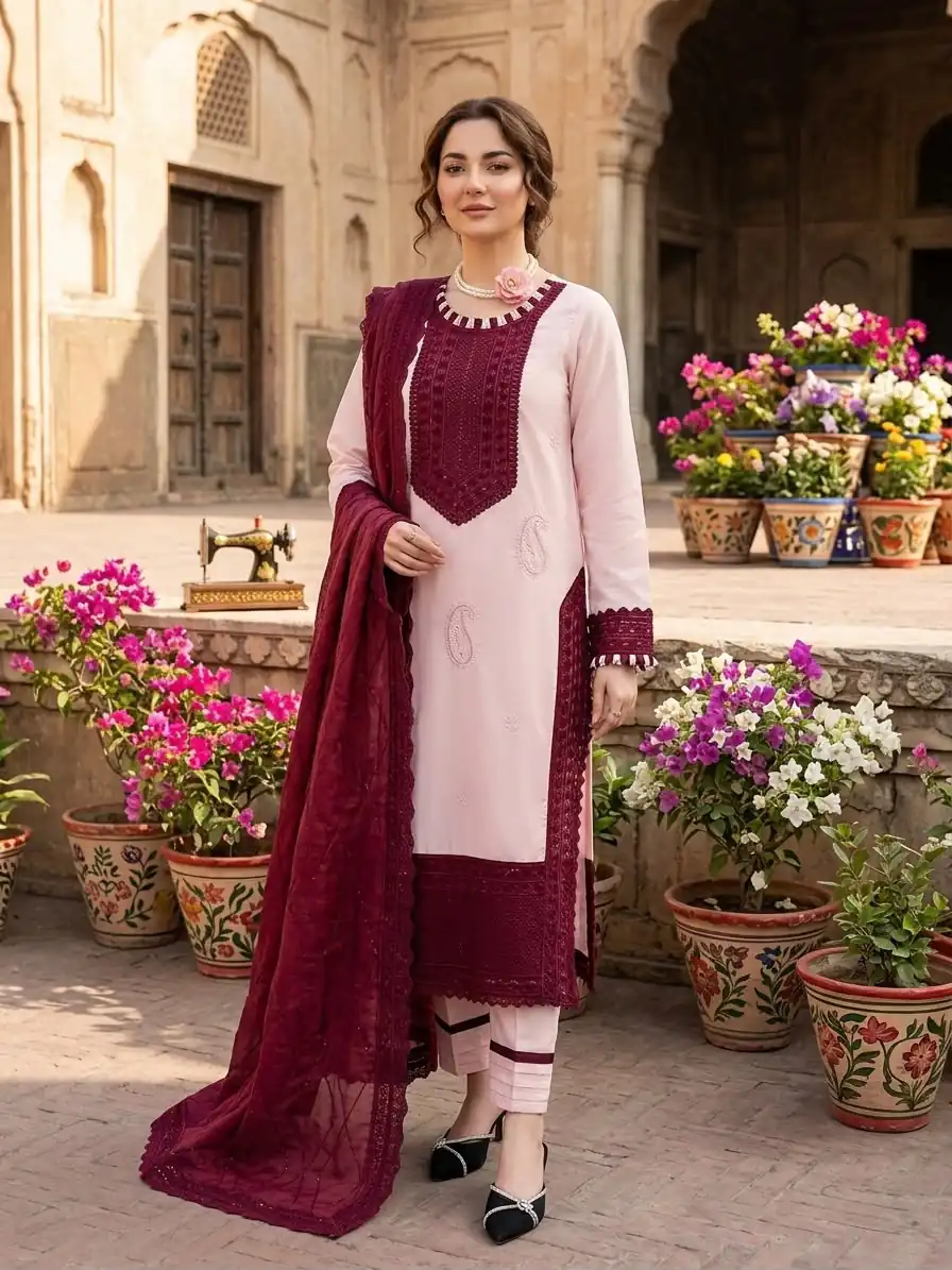 KD 1593 Maroon in Color Natural Crepe Embroidery Work Salwar Suit . Affordable Price ₹2399. Delivery 4-6 Working Days. Shop now. | Casual Suits, Jump Suits, Creative suits, Designer Suits, Palazzo Suits, Party Wear Suits, Patiala Suits, Salwar suit, Straight Suits