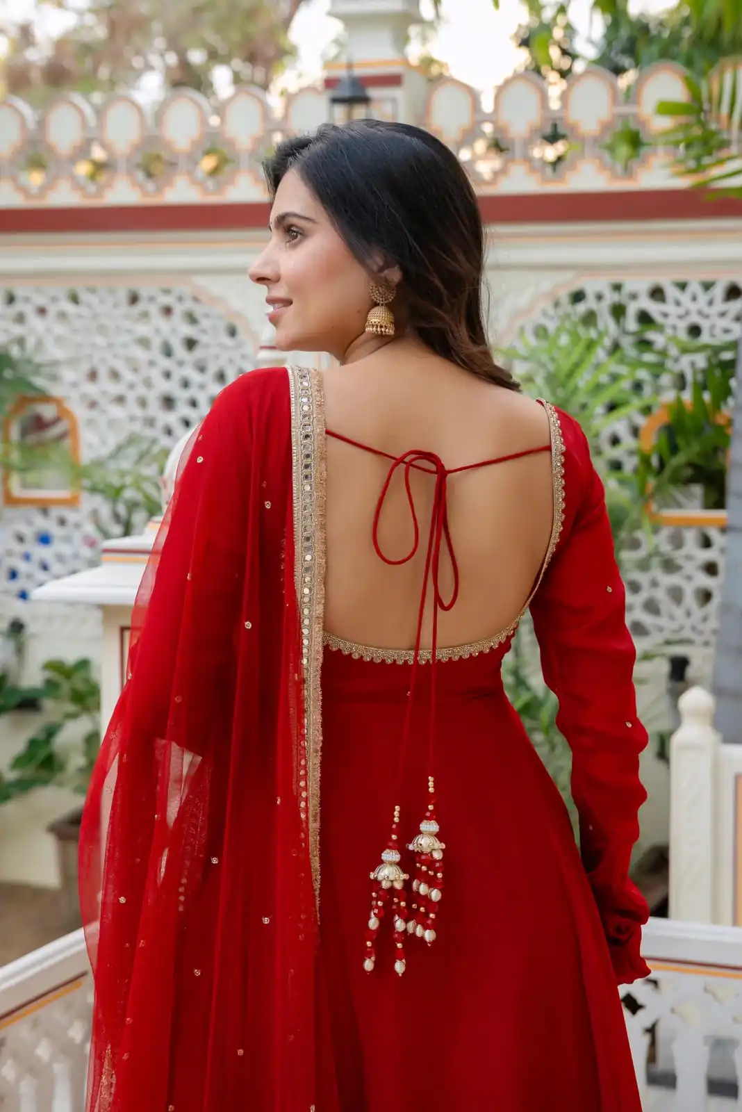 KD 1643 Red | Faux Georgette Salwar Suit with Lace Work & Digital Print. Introductory Price ₹2249. Delivery 4-6 Working Days. Shop now. | Anarkali Suits, Bollywood Anarkali, Creative-Anarkali, Designer Anarkali, Embroidered Anarkali, Party Wear Anarkali, Salwar suit