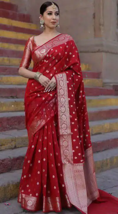 KP 7000 Red Soft Lichi Silk Cloth Saree Perfect for Wedding, Party, Family Gatherings, Sangeet, Ethnic Day – . Festive Deal ₹1549. Delivery 4-6 Working | Creative Sarees, Bollywood Sarees, Designer Sarees, Embroidered Sarees, Ethnic Saree, Modern Digital sarees, Party Wear Sarees, Sarees