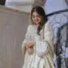 DB 003 White in Color Natural Crepe Embroidery Work Salwar Suit . Affordable Price ₹2299. Delivery 4-6 Working Days. Shop now. | Casual Suits, Jump Suits, Creative suits, Designer Suits, Palazzo Suits, Party Wear Suits, Patiala Suits, Salwar suit, Straight Suits