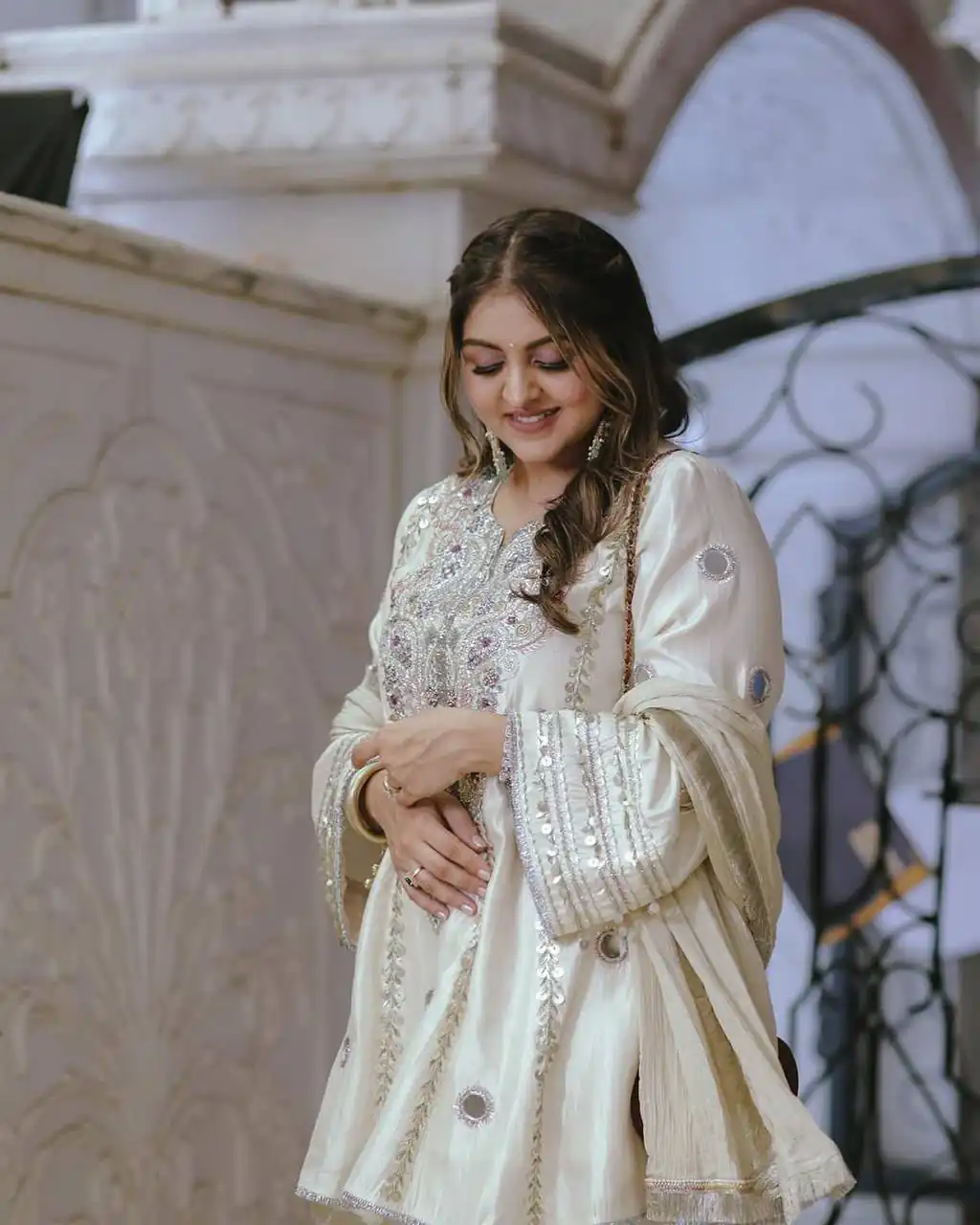 DB 003 White in Color Natural Crepe Embroidery Work Salwar Suit . Affordable Price ₹2299. Delivery 4-6 Working Days. Shop now. | Casual Suits, Jump Suits, Creative suits, Designer Suits, Palazzo Suits, Party Wear Suits, Patiala Suits, Salwar suit, Straight Suits