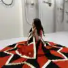 Ram 191 Black Color Pure Cotton Lehenga Choli with Cowrie Work. Festive Deal ₹2849. Delivery 4-6 Working Days. Online Shop now. | Bollywood Lehenga, Creative Lehenga, Designer Lehenga, Embroidered Lehenga, Lehenga, Party Wear Lehenga