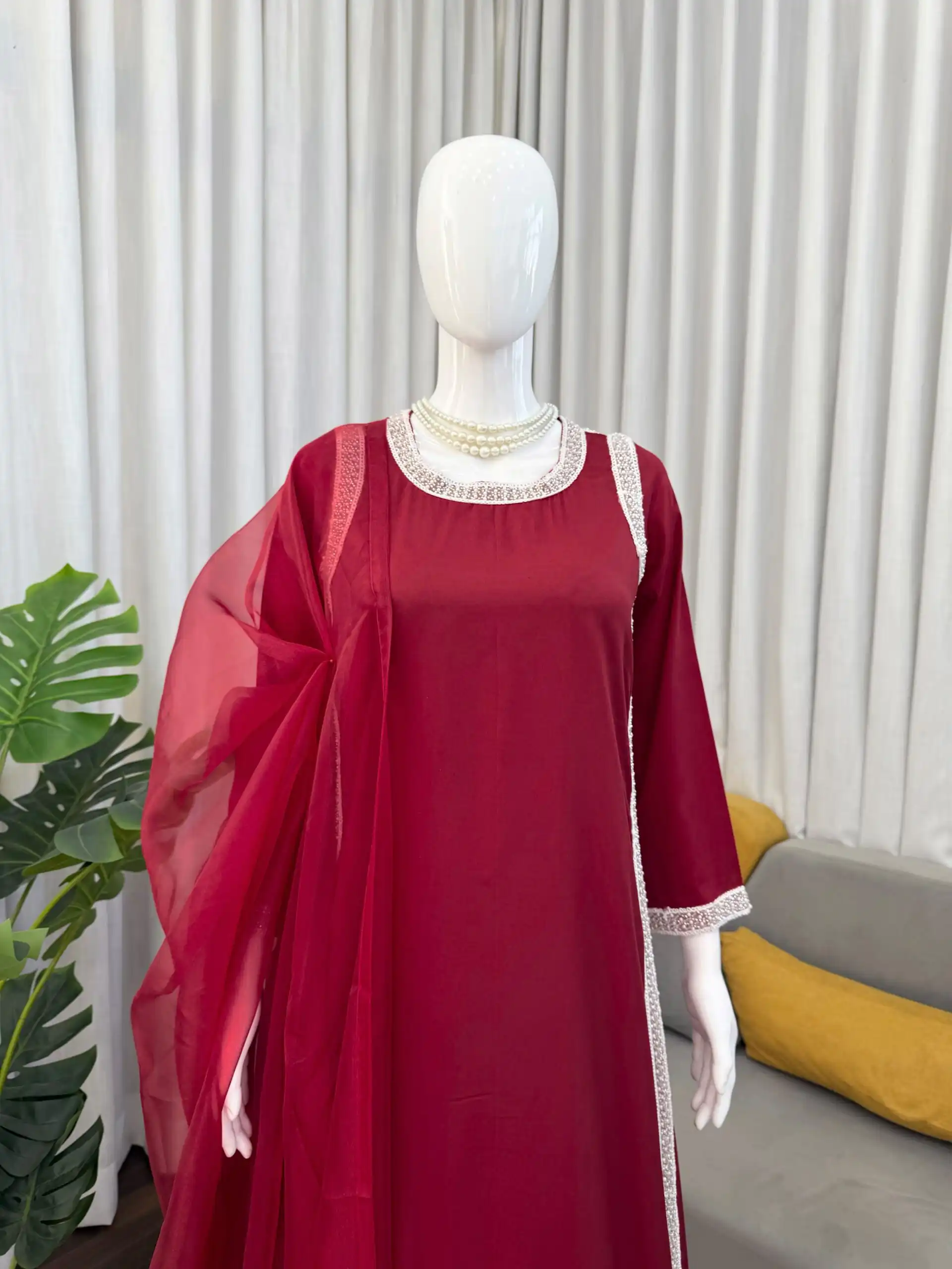 RTC 5999 Maroon in Color Natural Crepe Embroidery Work Salwar Suit . Affordable Price ₹1899. Delivery 4-6 Working Days. Shop now. | Casual Suits, Jump Suits, Creative suits, Designer Suits, Palazzo Suits, Party Wear Suits, Patiala Suits, Salwar suit, Straight Suits