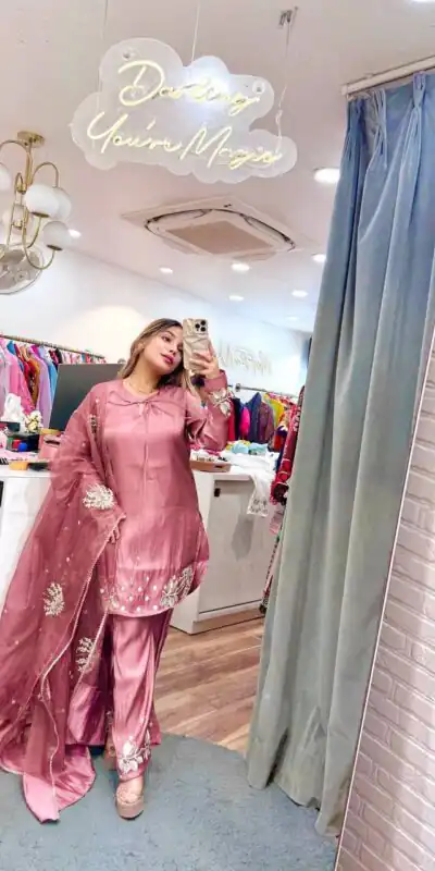 AD 202 Pink in Color Natural Crepe Embroidery Work Salwar Suit . Affordable Price ₹2049. Delivery 4-6 Working Days. Shop now. | Casual Suits, Jump Suits, Creative suits, Designer Suits, Palazzo Suits, Party Wear Suits, Patiala Suits, Salwar suit, Straight Suits