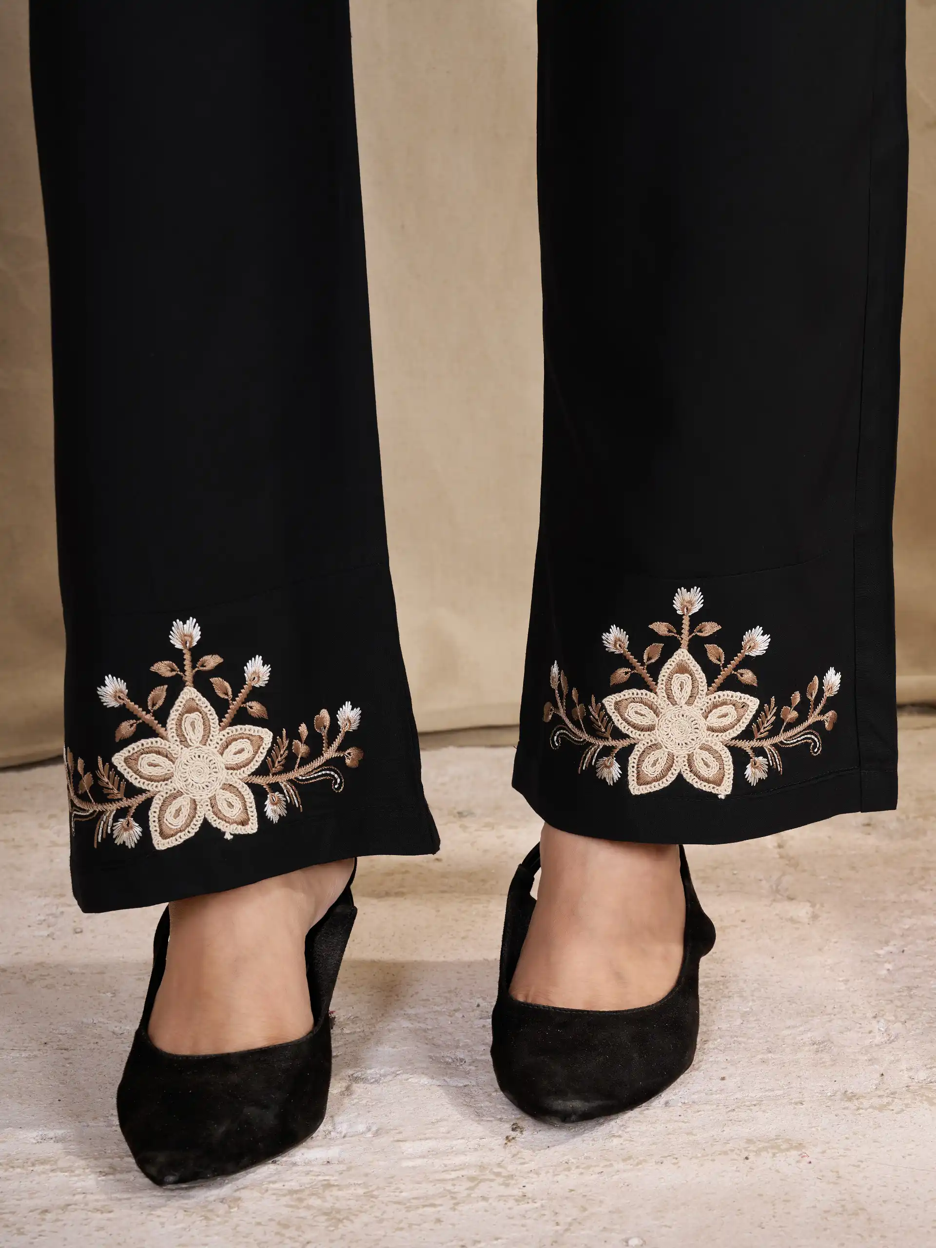 DIVA 169 Black Colour Rayon Cotton Kurti with Embroidery Work. Introductory Price ₹1999. Delivery 4-6 Working Days. Shop now. | Bollywood Kurti, Creative Kurtis, Designer Kurti, Kurti, Party Wear Kurti, Selfie Kurti