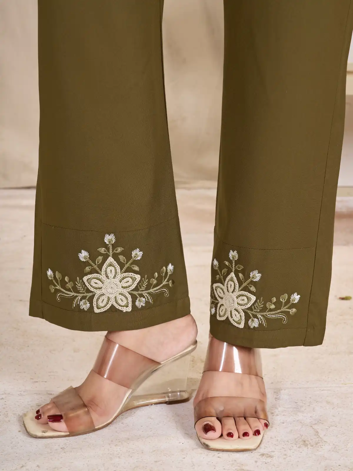 DIVA 169 Brown Colour Rayon Cotton Kurti with Embroidery Work. Introductory Price ₹1999. Delivery 4-6 Working Days. Shop now. | Bollywood Kurti, Creative Kurtis, Designer Kurti, Kurti, Party Wear Kurti, Selfie Kurti