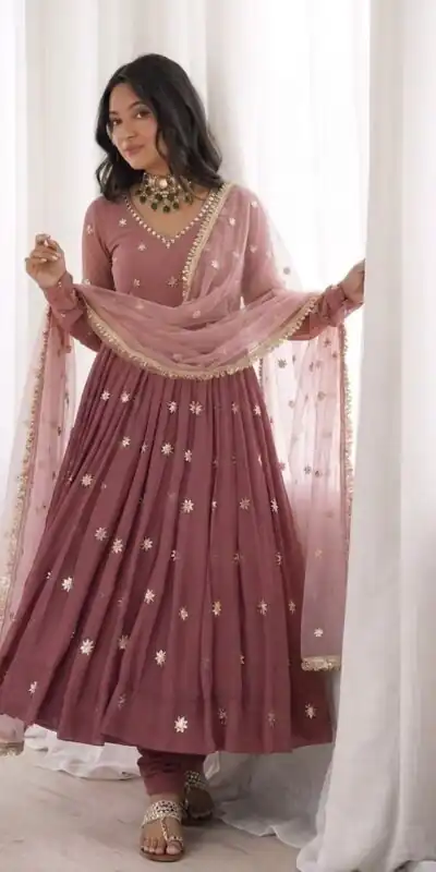 SRK 5313 Onion in Faux Georgette Embroidery Work Salwar Suit . Available at ₹2299 only. Delivery 4-6 Working Days. Shop now. | Casual Suits, Jump Suits, Creative suits, Designer Suits, Palazzo Suits, Party Wear Suits, Patiala Suits, Salwar suit, Straight Suits