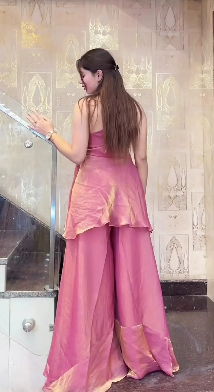 NF 1273 Peach Fendy Silk Salwar Suitwith Embroidery Work & Lace Work. Now at just ₹2449. Delivery 4-6 Working Days. Shop now. | Casual Suits, Jump Suits, Creative suits, Designer Suits, Palazzo Suits, Party Wear Suits, Patiala Suits, Salwar suit, Straight Suits