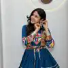 Ram 120 Teal in Pure Cotton Mirror Work & Gamthi Work Lehenga Choli . Exclusive Offer ₹3049. Delivery 4-6 Working Days. Shop now. | Bollywood Lehenga, Creative Lehenga, Designer Lehenga, Embroidered Lehenga, Lehenga, Party Wear Lehenga