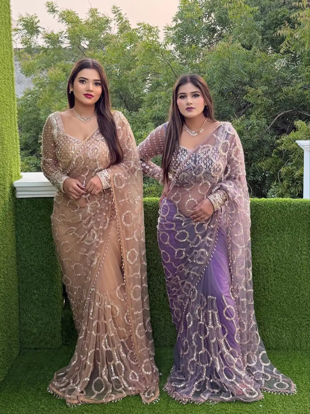 DF 3490 Lavender Color Butterfly Net Heavy Sequins Embroidery work Saree Casual, Wedding, Festive, Events . Expected Delivery 4-6 Working Days @1799/- only | Creative Sarees, Bollywood Sarees, Designer Sarees, Embroidered Sarees, Ethnic Saree, Modern Digital sarees, Party Wear Sarees, Sarees