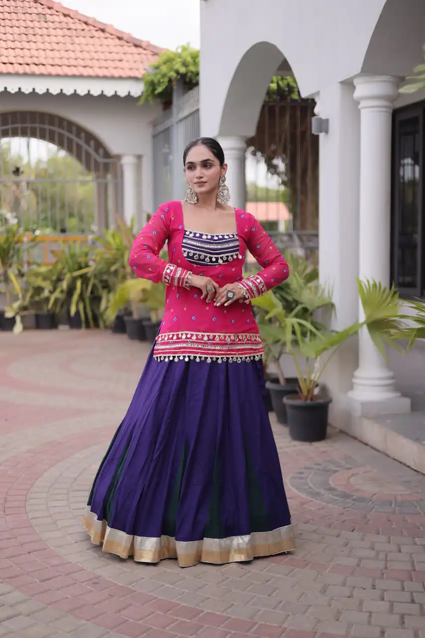 KA 5076 Pink Color Rayon Embroidery Work & Cowrie Work Lehenga Choli . Grab it for ₹2749. Delivery 4-6 Working Days. Shop now. | Bollywood Lehenga, Creative Lehenga, Designer Lehenga, Embroidered Lehenga, Lehenga, Party Wear Lehenga