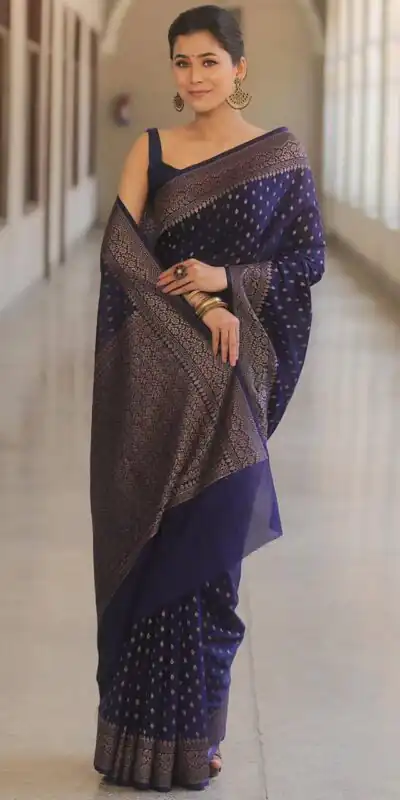 KPR 266 Dark Purple Soft Lichi Silk Cloth Saree Perfect for Wedding, Party, Family Gatherings, Sangeet, Ethnic Day – Festive Deal ₹1349. Delivery 4-6 Workin | Creative Sarees, Bollywood Sarees, Designer Sarees, Embroidered Sarees, Ethnic Saree, Modern Digital sarees, Party Wear Sarees, Sarees