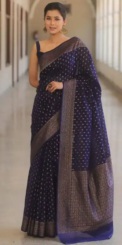 KPR 266 Dark Purple Soft Lichi Silk Cloth Saree Perfect for Wedding, Party, Family Gatherings, Sangeet, Ethnic Day – Festive Deal ₹1349. Delivery 4-6 Workin | Creative Sarees, Bollywood Sarees, Designer Sarees, Embroidered Sarees, Ethnic Saree, Modern Digital sarees, Party Wear Sarees, Sarees