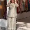 RTC 6056 Grey Colour | Brown Salsa Silk Kurti with Hand Work. Get it for ₹2249. Delivery 4-6 Working Days. Online Shop now. | Bollywood Kurti, Creative Kurtis, Designer Kurti, Kurti, Party Wear Kurti, Selfie Kurti