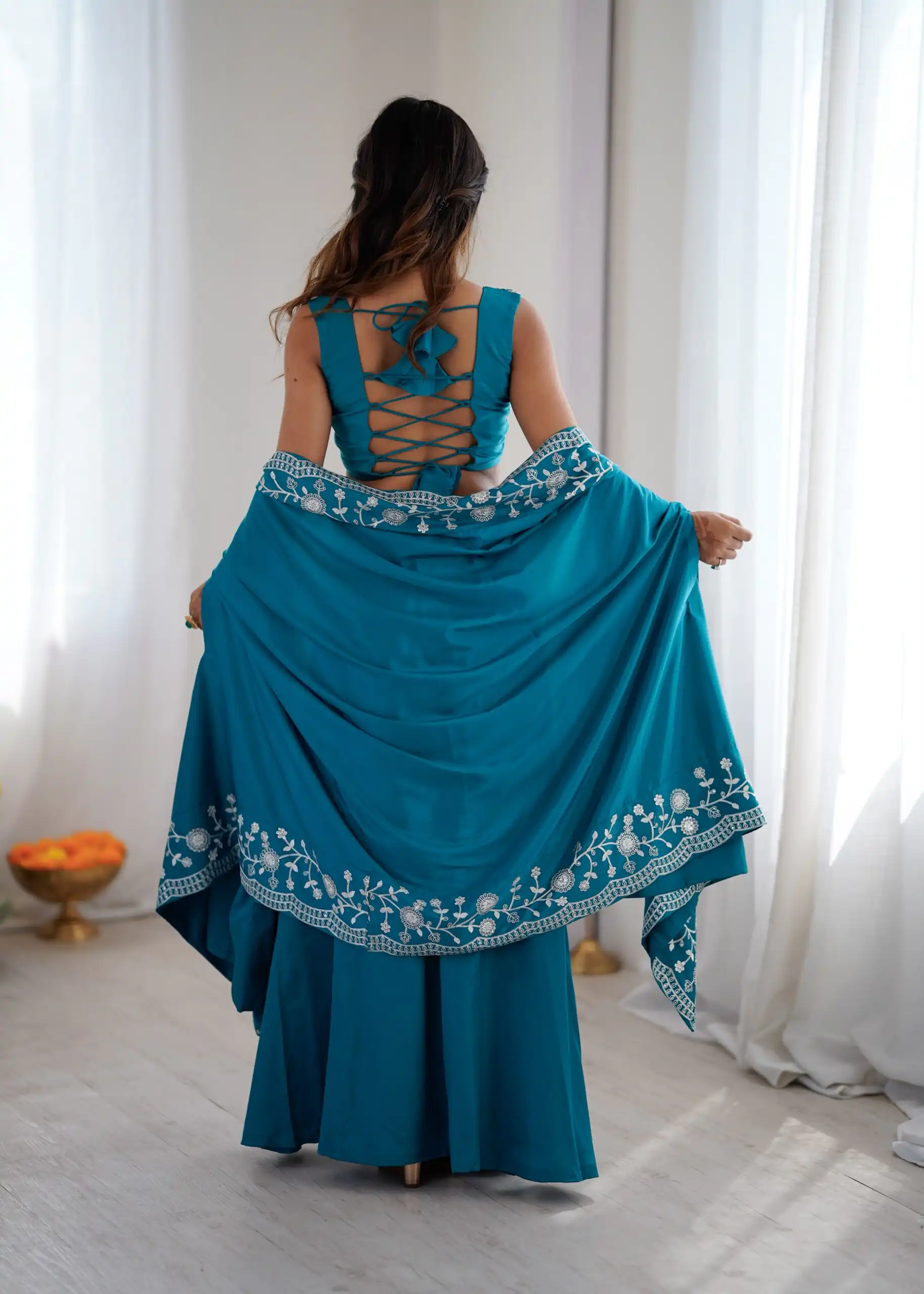 SP 73 Teal French Crep Silk Salwar Suit Perfect for Wedding, Party, Engagement, Baisakhi, Pongal – . Special Price ₹2149. Delivery 4-6 Working Days | Casual Suits, Jump Suits, Creative suits, Designer Suits, Palazzo Suits, Party Wear Suits, Patiala Suits, Salwar suit, Straight Suits