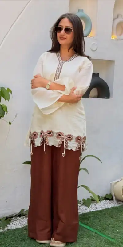 AD 244 Brown Roman Silk Salwar Suit with Sequins Work & Embroidery Work. Available at ₹1899 only. Delivery 4-6 Working Days. Shop now. | Casual Suits, Jump Suits, Creative suits, Designer Suits, Palazzo Suits, Party Wear Suits, Patiala Suits, Salwar suit, Straight Suits