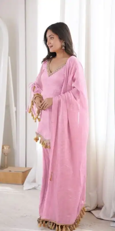 SRK 5357 Pink Doremon Crush Salwar Suit Perfect for Wedding, Party, Traditional Day, Baisakhi, Karwa Chauth – . Exclusive Offer ₹2099. Delive | Casual Suits, Jump Suits, Creative suits, Designer Suits, Palazzo Suits, Party Wear Suits, Patiala Suits, Salwar suit, Straight Suits