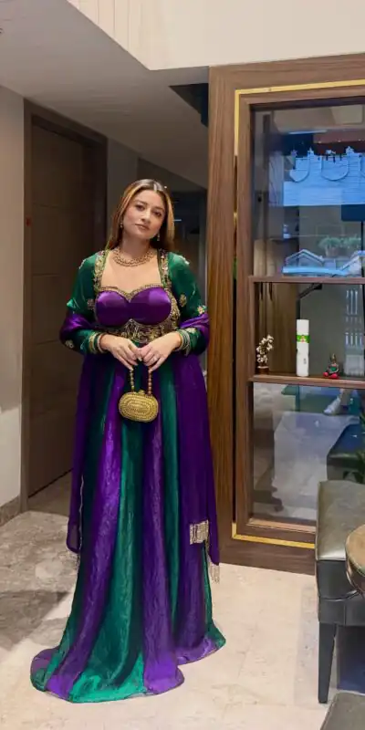 ZD 10025 Purple Fendy Silk Gown with Embroidery Work & Sequins Work. Special Price ₹2399. Delivery 4-6 Working Days. Shop now. | Bollywood Gowns, Creative Gowns, Designer Gowns, Embroidered Gowns, Gowns, Party Wear Gowns