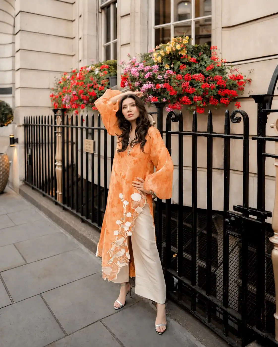 RTC 6054 Orange Colour Organza Silk Salwar Suit with Designer Work. Exclusive Offer ₹2099. Delivery 4-6 Working Days. Shop now. | Casual Suits, Jump Suits, Creative suits, Designer Suits, Palazzo Suits, Party Wear Suits, Patiala Suits, Salwar suit, Straight Suits