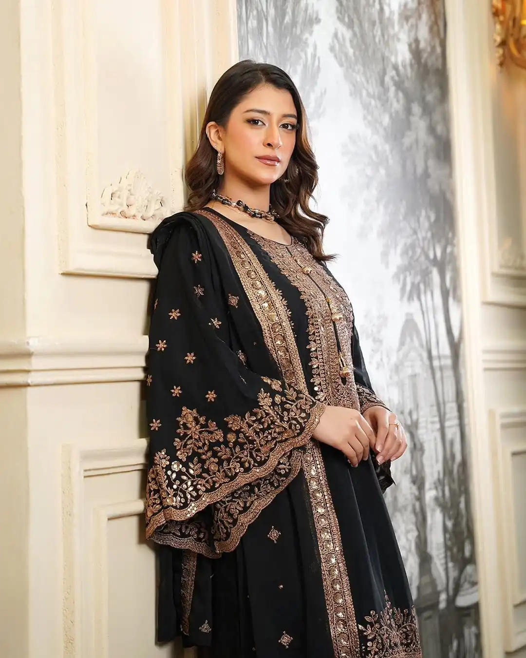 NSR 890 Black Fendy Silk Salwar Suitwith Embroidery Work & Lace Work. Now at just ₹2399. Delivery 4-6 Working Days. Shop now. | Casual Suits, Jump Suits, Creative suits, Designer Suits, Palazzo Suits, Party Wear Suits, Patiala Suits, Salwar suit, Straight Suits