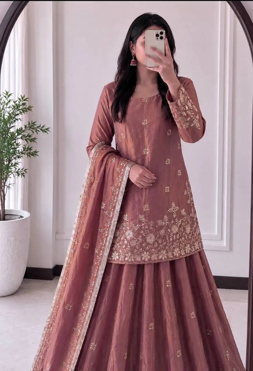 BT 5049 Peach in Color Fendy Silk Designer Work Salwar Suit . Introductory Price ₹2849. Delivery 4-6 Working Days. Shop now. | Casual Suits, Jump Suits, Creative suits, Designer Suits, Palazzo Suits, Party Wear Suits, Patiala Suits, Salwar suit, Straight Suits