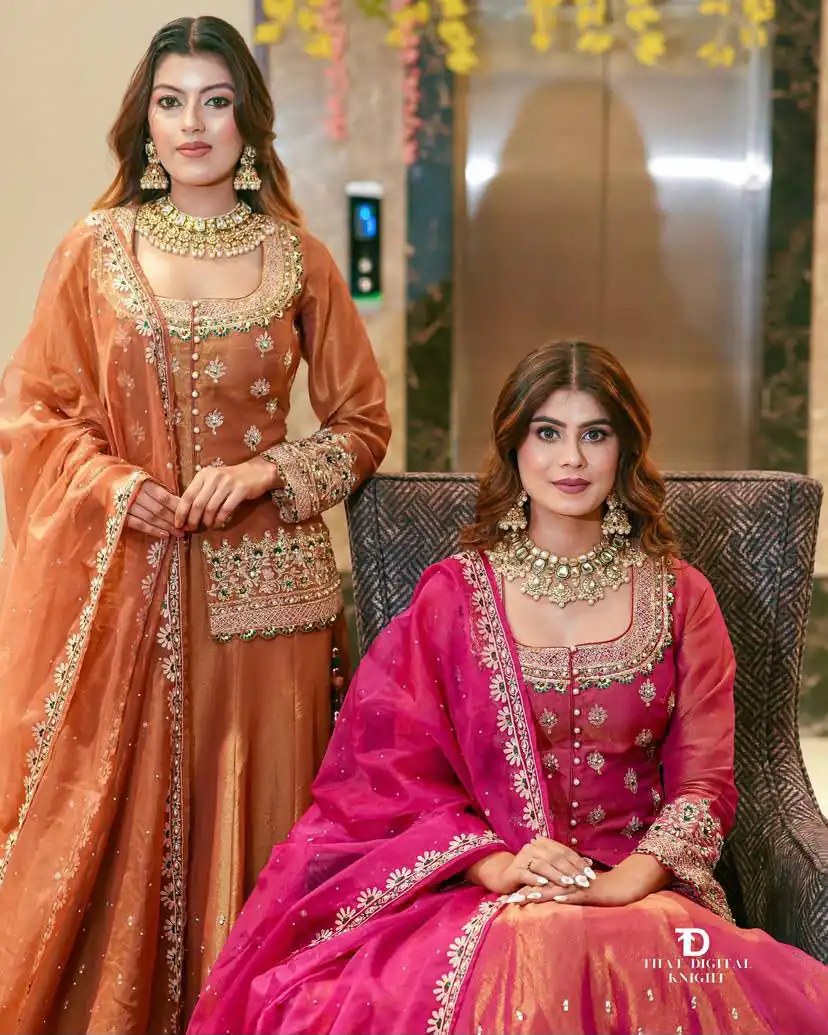 ZC 9008 Pink Simmer Silk Lehenga Choli with Embroidery Work & Sequins Work. Introductory Price ₹2199. Delivery 4-6 Working Days. Shop now. | Bollywood Lehenga, Creative Lehenga, Designer Lehenga, Embroidered Lehenga, Lehenga, Party Wear Lehenga