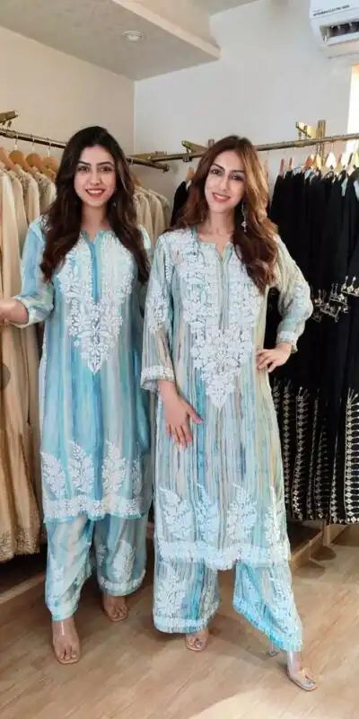 BE 460 Multi Rayon Salwar Suit with Embroidery Work & Thread Embroidery. Best Price ₹2099. Delivery 4-6 Working Days. Shop now. | Casual Suits, Jump Suits, Creative suits, Designer Suits, Palazzo Suits, Party Wear Suits, Patiala Suits, Salwar suit, Straight Suits