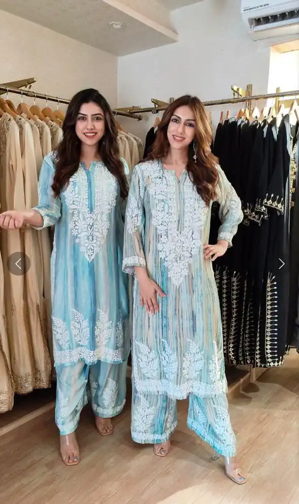 BE 460 Multi Rayon Salwar Suit with Embroidery Work & Thread Embroidery. Best Price ₹2099. Delivery 4-6 Working Days. Shop now. | Casual Suits, Jump Suits, Creative suits, Designer Suits, Palazzo Suits, Party Wear Suits, Patiala Suits, Salwar suit, Straight Suits