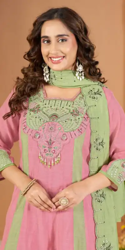 DIVA 186 Peach Mal Chanderi Salwar Suit Perfect for Wedding, Party, Baisakhi, Housewarming, Sangeet – Introductory Price ₹2899. Delivery 4-6 Working D | Casual Suits, Jump Suits, Creative suits, Designer Suits, Palazzo Suits, Party Wear Suits, Patiala Suits, Salwar suit, Straight Suits