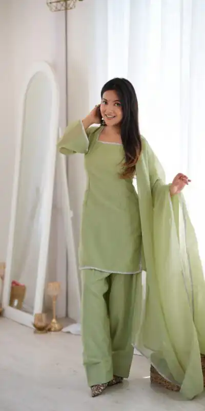 KB 297 Pista Crunchy Silk Salwar Suit with Embroidery Work. Wedding, Party, Festive, Events Best Price ₹2029. Delivery 4-6 Working Days. Shop now. | Casual Suits, Jump Suits, Creative suits, Designer Suits, Palazzo Suits, Party Wear Suits, Patiala Suits, Salwar suit, Straight Suits