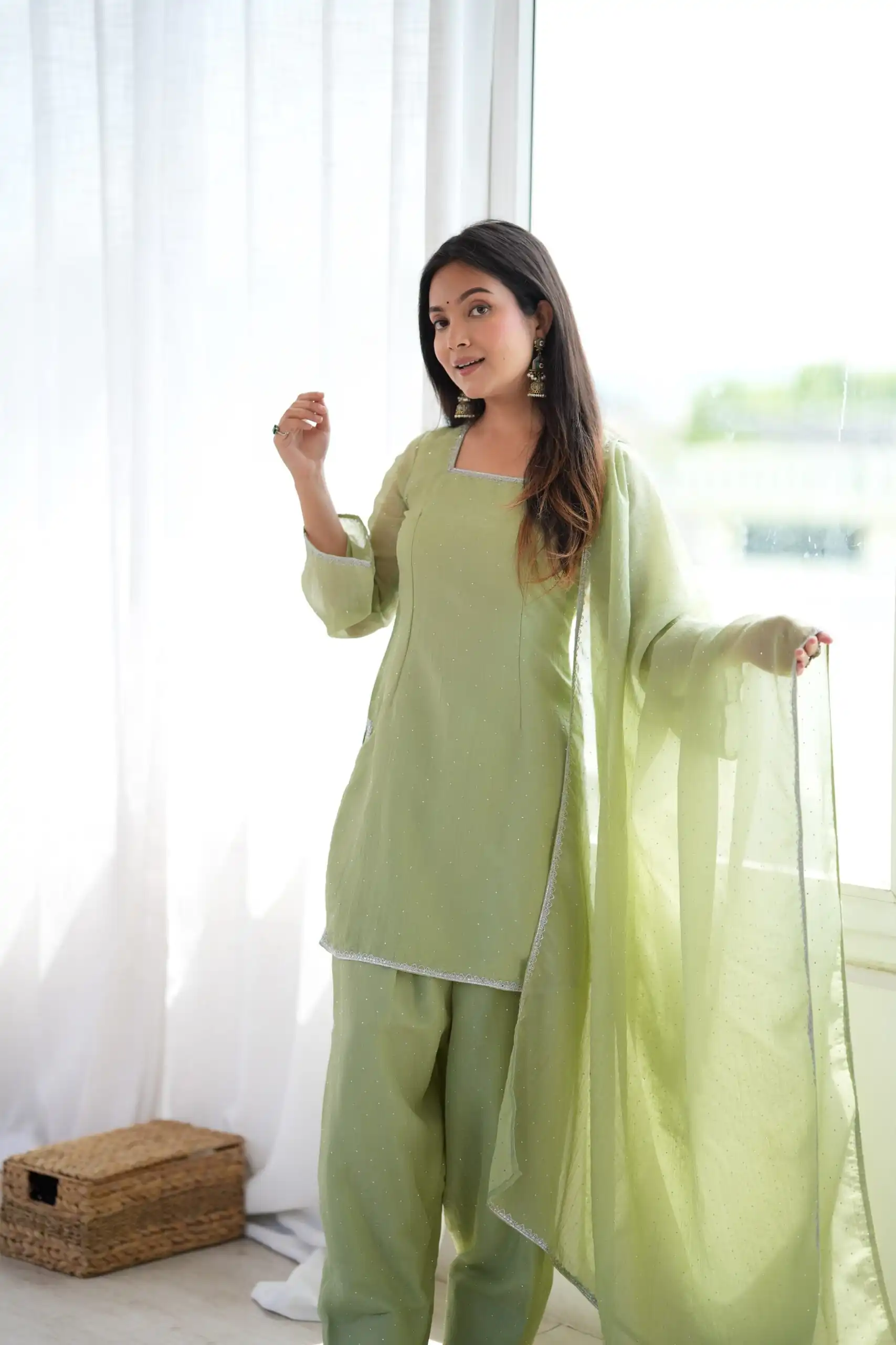 KB 297 Pista Crunchy Silk Salwar Suit with Embroidery Work. Wedding, Party, Festive, Events Best Price ₹2029. Delivery 4-6 Working Days. Shop now. | Casual Suits, Jump Suits, Creative suits, Designer Suits, Palazzo Suits, Party Wear Suits, Patiala Suits, Salwar suit, Straight Suits