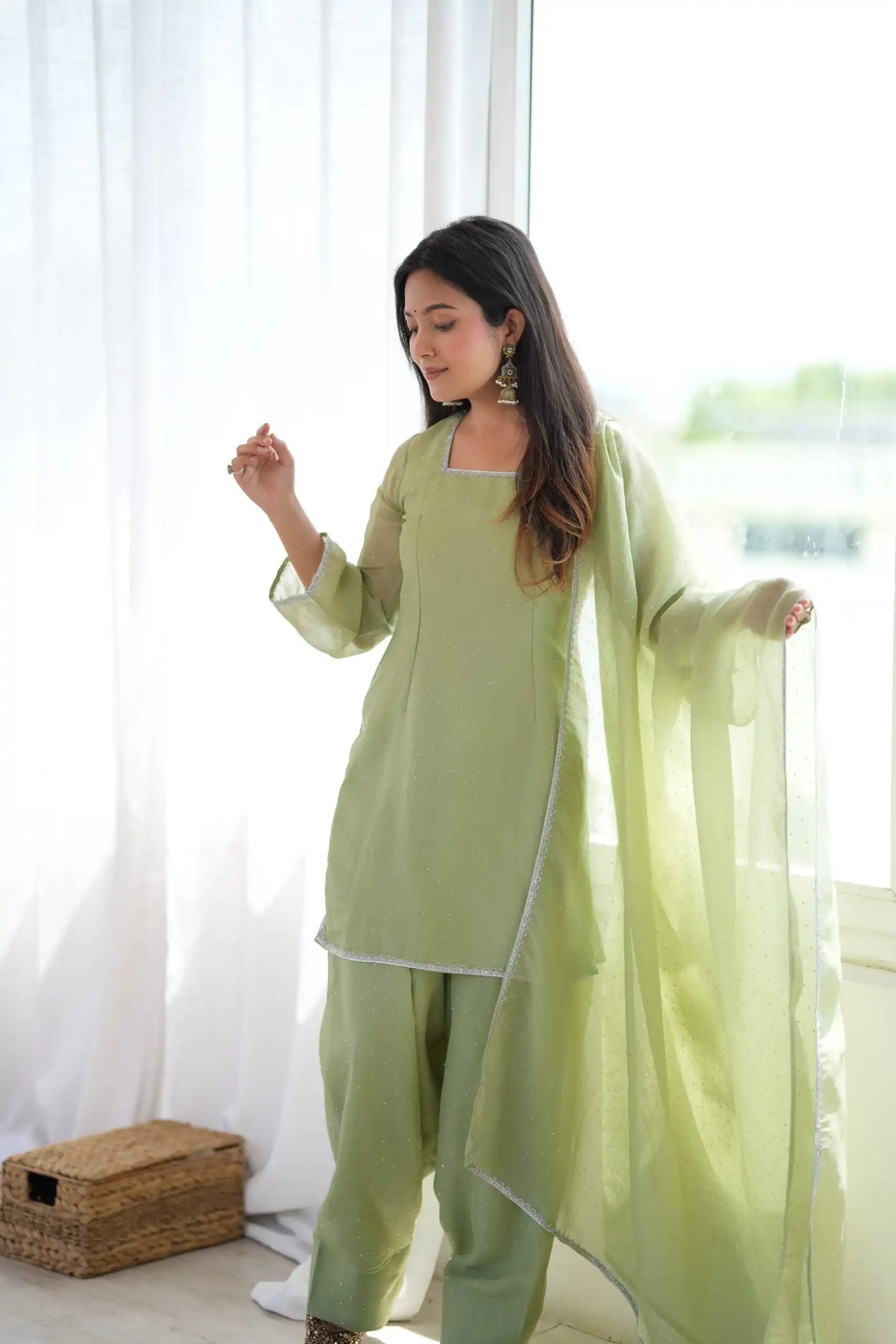 KB 297 Pista Crunchy Silk Salwar Suit with Embroidery Work. Wedding, Party, Festive, Events Best Price ₹2029. Delivery 4-6 Working Days. Shop now. | Casual Suits, Jump Suits, Creative suits, Designer Suits, Palazzo Suits, Party Wear Suits, Patiala Suits, Salwar suit, Straight Suits