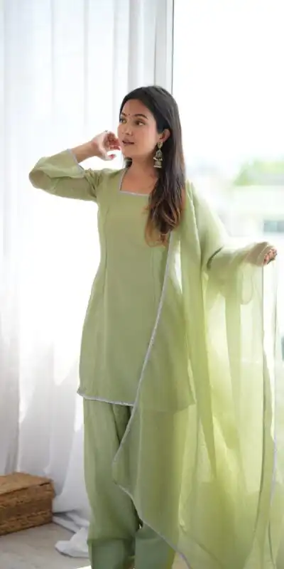 KB 297 Pista Crunchy Silk Salwar Suit with Embroidery Work. Wedding, Party, Festive, Events Best Price ₹2029. Delivery 4-6 Working Days. Shop now. | Casual Suits, Jump Suits, Creative suits, Designer Suits, Palazzo Suits, Party Wear Suits, Patiala Suits, Salwar suit, Straight Suits